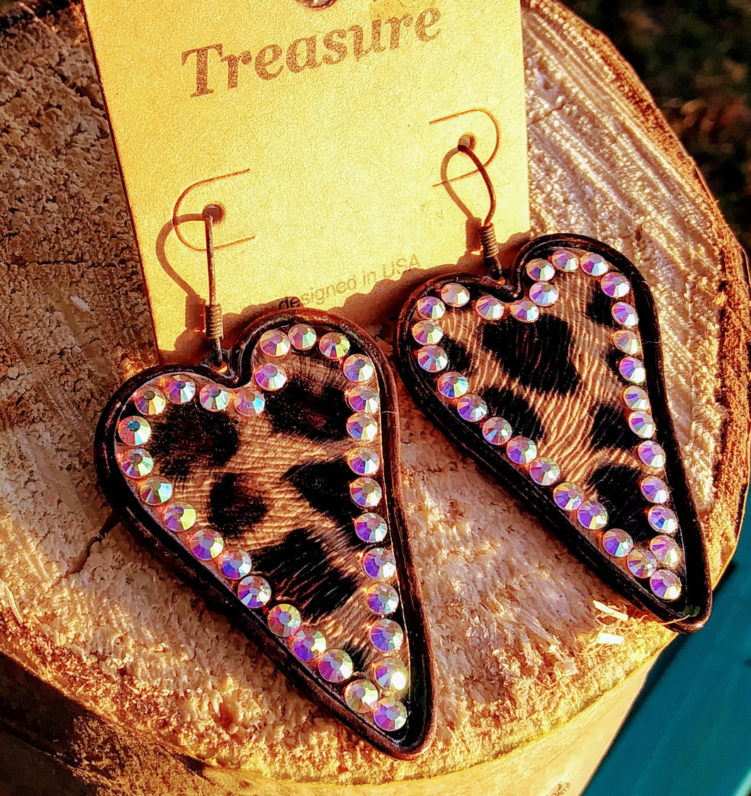 Leopard Love Earrings