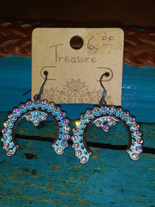 Turquoise Treasure Earring Set